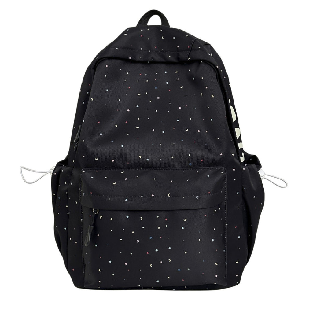 Trendy Starry Patterned Casual Backpack