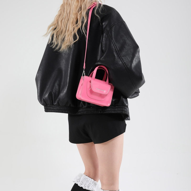 Ladies elegant mini handbag with practical compartments