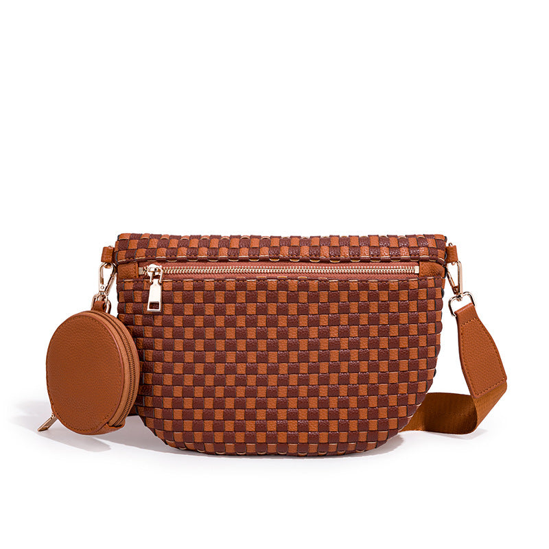 Woven Crossbody Bag