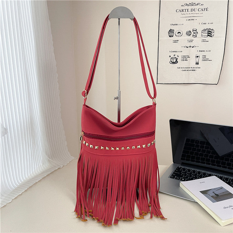 Stylish Fringe Crossbody Bag