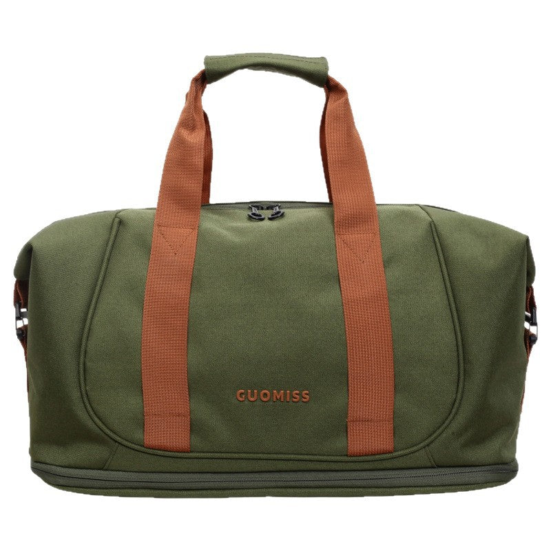 Colorful Multi-Pocket Laptop Messenger Bag