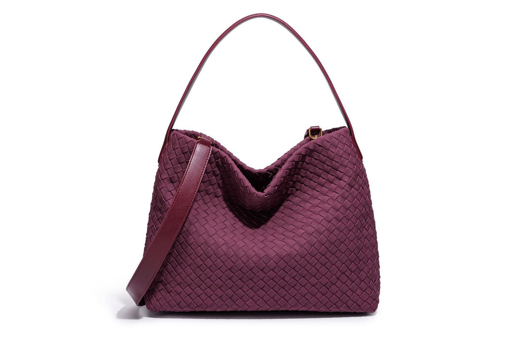 Oversized Woven Hobo Bag