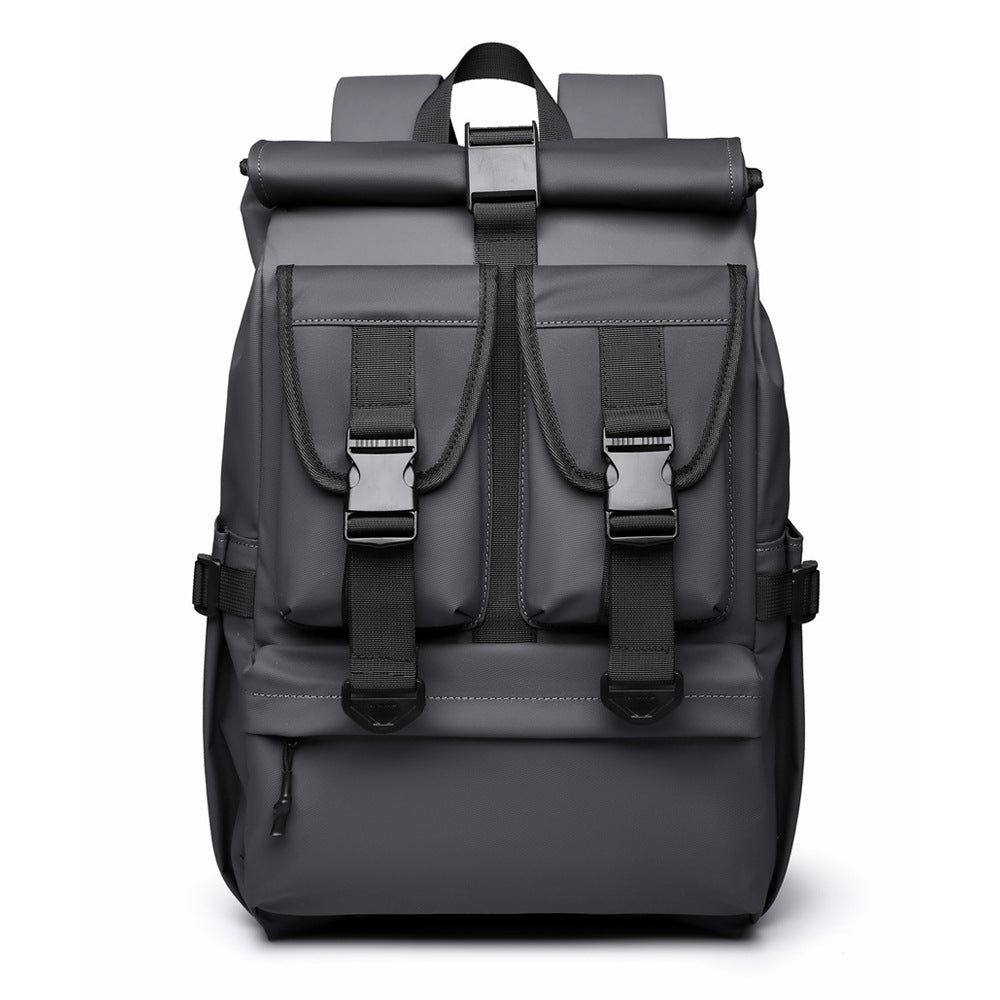 Versatile High-Capacity Roll-Top Backpack