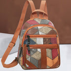 Stylish Geometric Patterned Mini Backpack Calm Wears