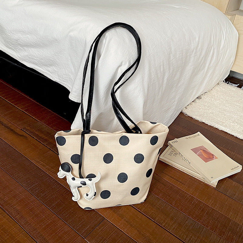 WoPolka Dot Fashion Tote Bag
