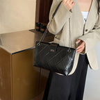 Quilted Elegant Satchel Handbag
