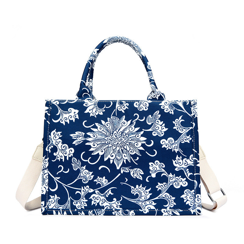 Floral Patterned Shoulder Bag