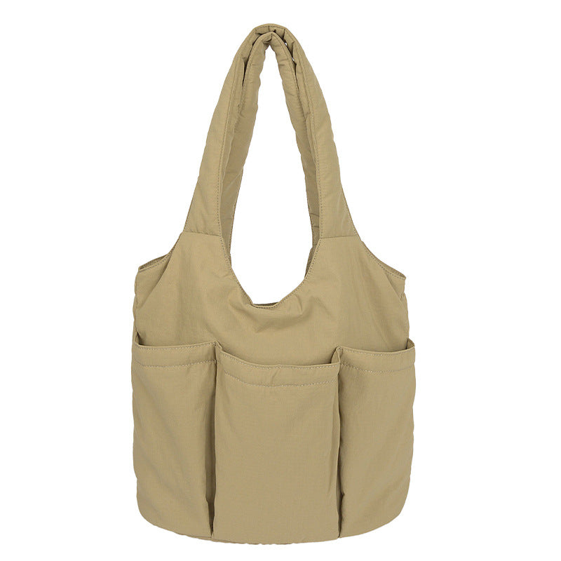 Practical Multi-Pocket Tote Bag Calm Wears
