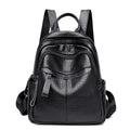 Multi-Compartment Textured Backpack