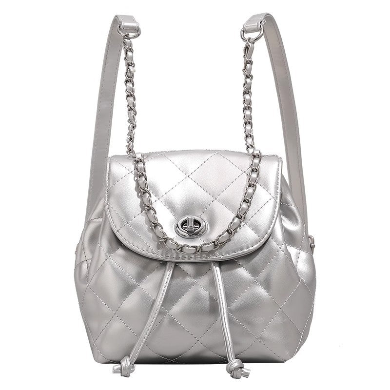 Stylish Quilted Mini Backpack