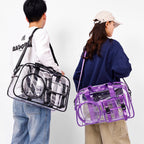 Clear Utility Duffle Bag Calm Wears