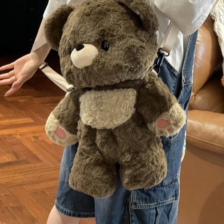 Plush Bear Backpack with Child-Friendly Design