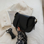 Handmade leather shoulder bag