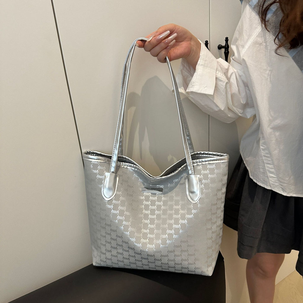Elegant Textured Tote Bag