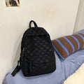 Checkerboard Pattern Backpack