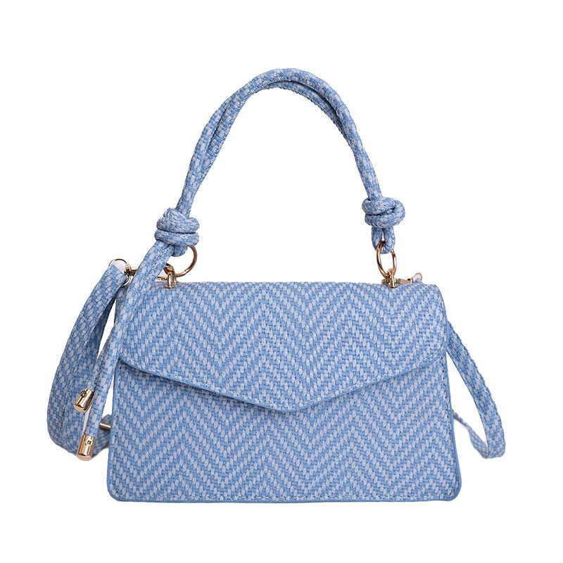 WoElegant Textured Fabric Handbag