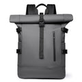 Stylish Roll-Top Waterproof Backpack