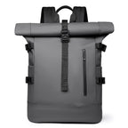 Stylish Roll-Top Waterproof Backpack