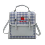Playful Checked Mini Backpack