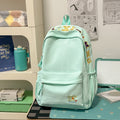Stylish Embroidered Classic Backpack for Daily Travel