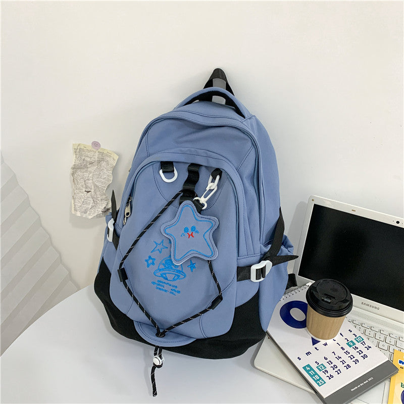 Creative Graphic Design School Backpack-https://detail.1688.com/offer/748960367901.html-Calm Wears-Blue-Calm Wears