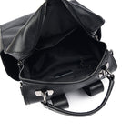 Versatile Multi-Functional Leather Backpack