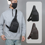Premium Leather Sling Backpack