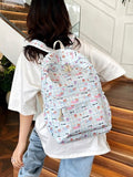 Backpack with Creative Graphic Design