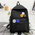 Backpack with Creative Button Design