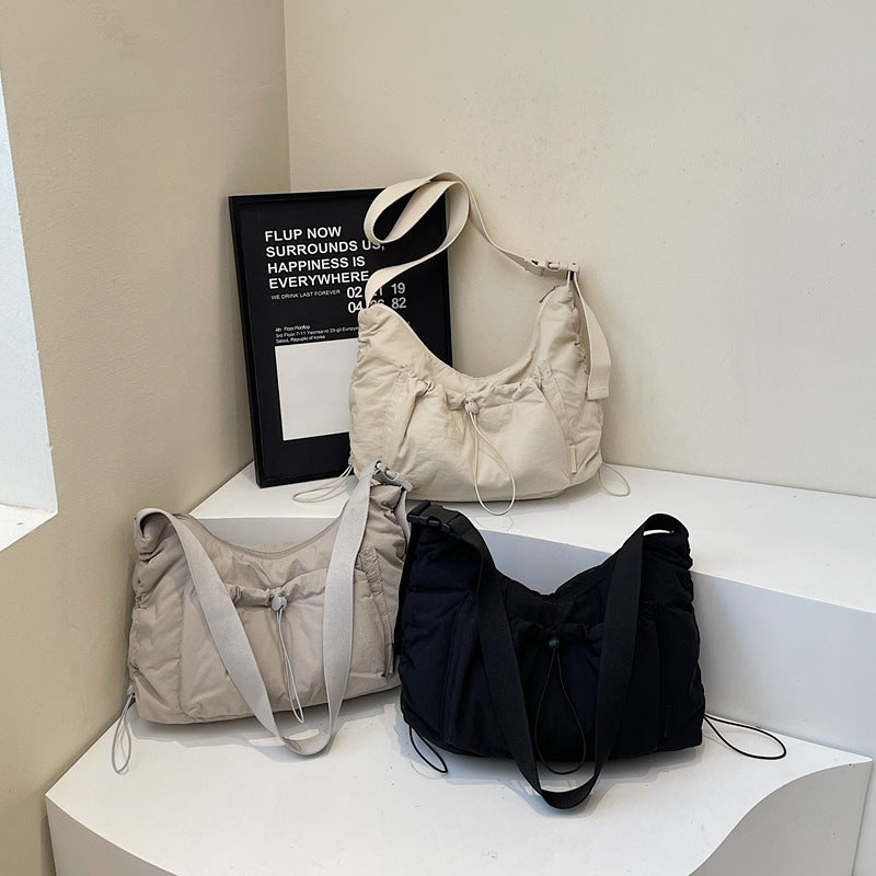 Quilted Sling Shoulder Bag Calm Wears