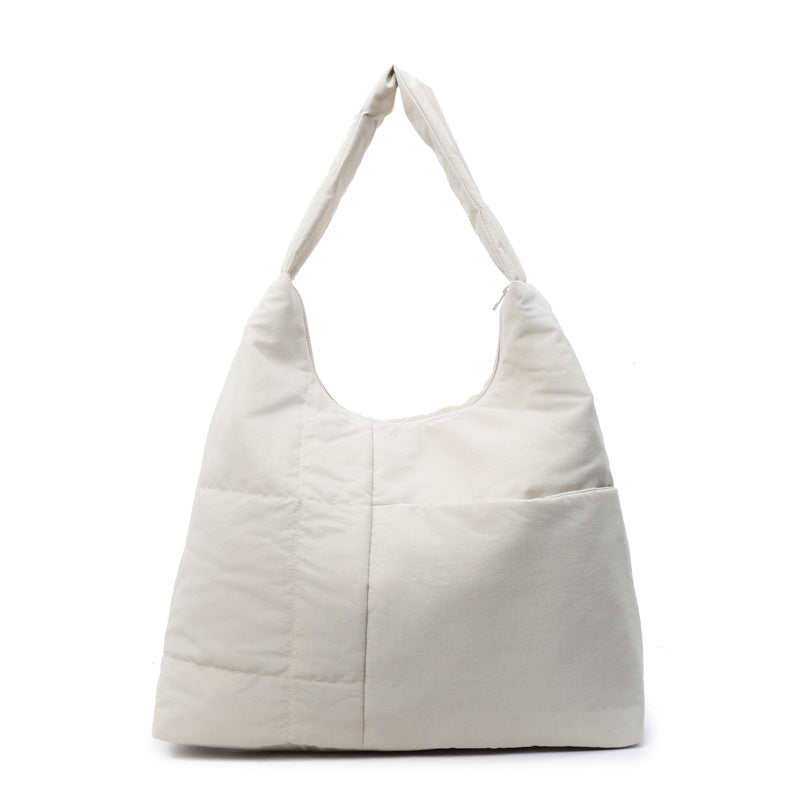 Cozy Quilted Shoulder Bag Calm Wears