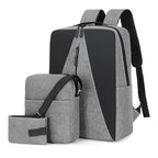 Sleek Minimalist Backpack Set