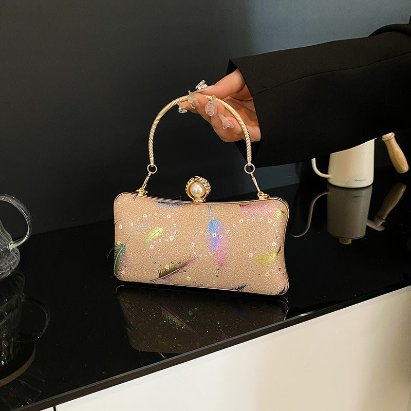 Glittery Evening Clutch Bag