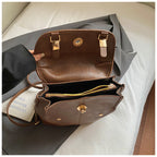 Vintage-Inspired Leather Backpack