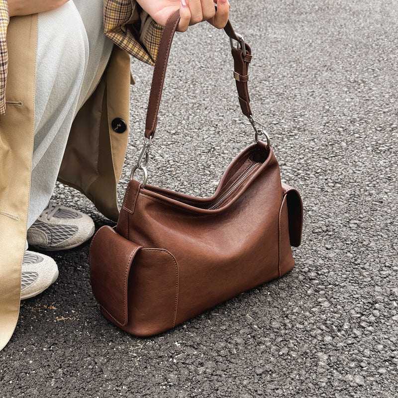 Women's shoulder bag made of high-quality synthetic leather with a stylish design-https://detail.1688.com/offer/985487181686.html-Calm Wears-Braun-nothing-Calm Wears