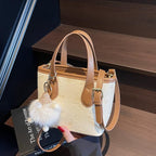 Ladies Mini Handbag with Cute Pendant