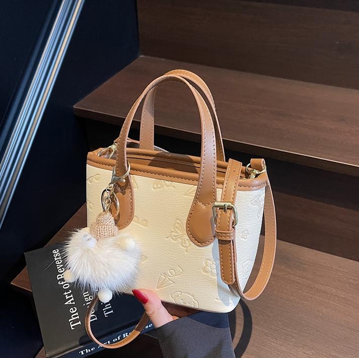 Ladies Mini Handbag with Cute Pendant