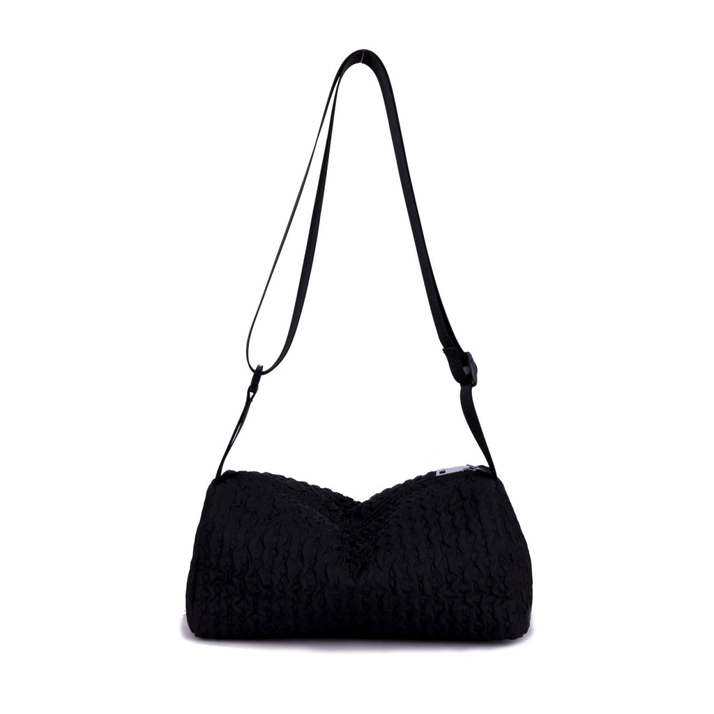 Textured Evening Shoulder Bag