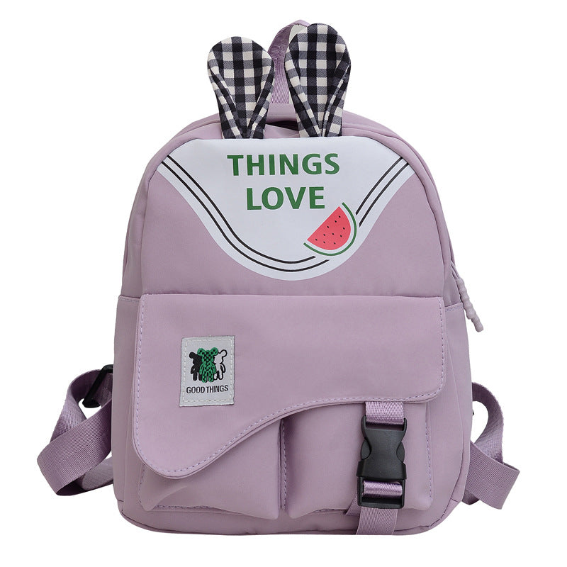 Cute Bunny Ear Mini Backpack