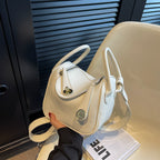 Structured Leather Handbag