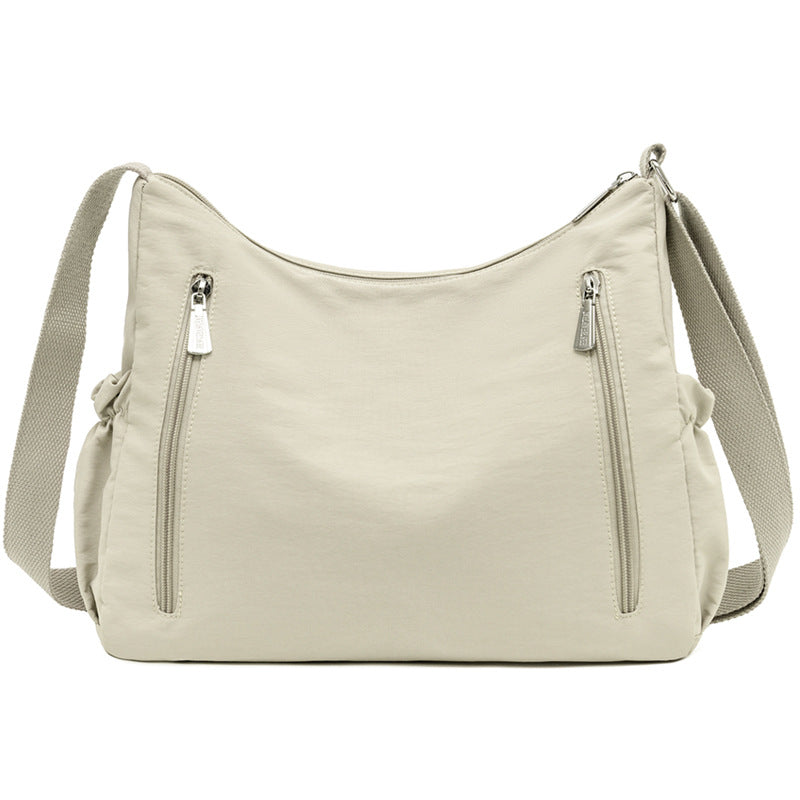 Spacious Multi-Pocket Shoulder Bag