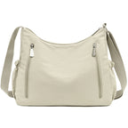 Spacious Multi-Pocket Shoulder Bag
