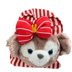 Plush backpack with playful animal design