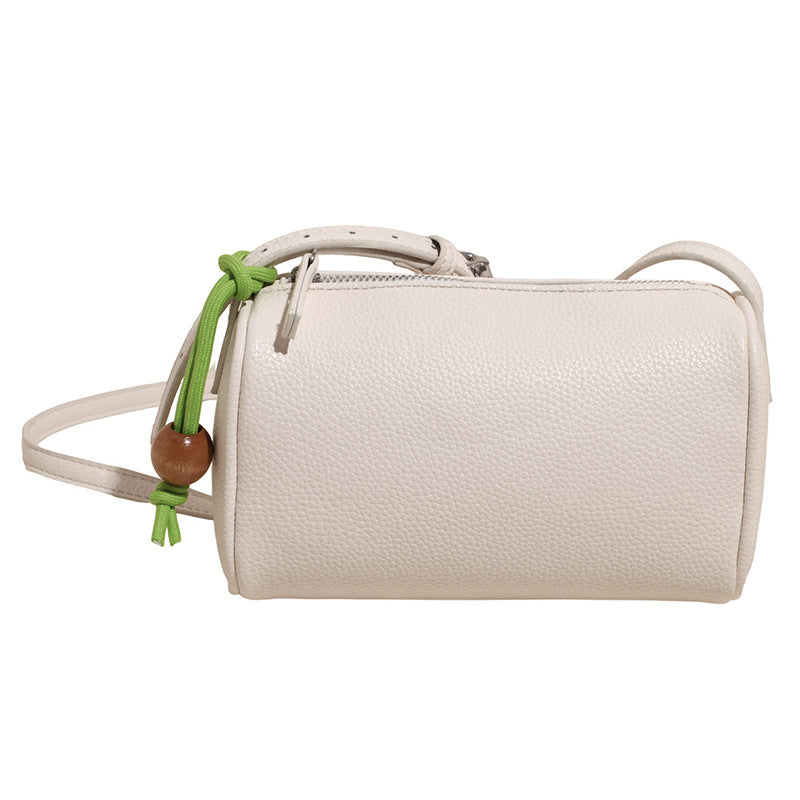 Women's Shoulder Bag made of high-quality synthetic leather with colorful drawstring-https://detail.1688.com/offer/911119504031.html-Calm Wears-Black-nothing-Calm Wears