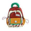 Children's Colorful Character-Themed Backpack