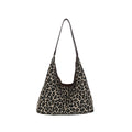 Stylish Leopard Print Hobo Bag