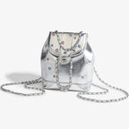 Glamorous Metallic Drawstring Bag