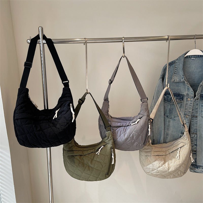 Quilted Hobo Handbag Calm Wears