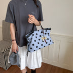 Polka Dot Multifunctional Tote Bag Calm Wears