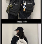 Trend backpack with playful charms